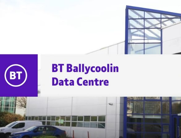 bt data centre ballycoolin video mark and fiona